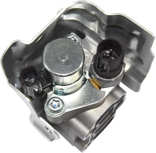 Vista 7 de 15810-RAA-A03 VTEC Válvula de carrete solenoide con interruptor de presión de aceite y junta compatible con 2.4L 2.0L Honda Accord, CR-V, Element