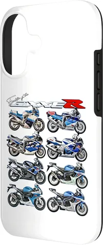 Vista 2 de Gixxer, Evolution, GSXR, Road Racing, Motocicleta, Motocicleta, Funda de bicicleta para iPhone 17