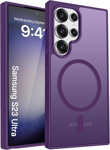 Vista 145 de Funda para teléfono Google Pixel 9 Pro XL, Compatible con Magnético, Protección contra Caídas de Grado Militar Translúcida Mate Resistente a Golpes