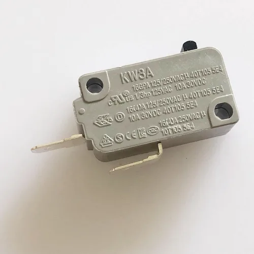 Vista 2 de KW3A 16A 250V Microinterruptor de la puerta del horno normalmente abierto (1 unids)