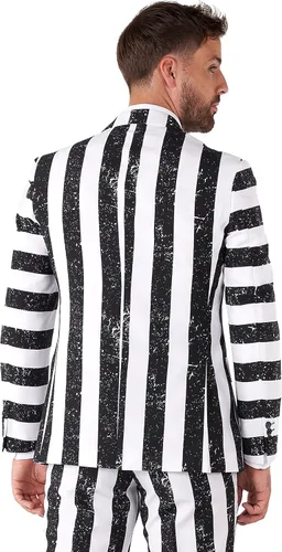 Vista 4 de Opposuits Men's Premium Halloween Costume Outfit - Slim Fit - Includes Blazer, Pants and Tie