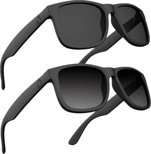 Vista 8 de MAXJULI Gafas de sol polarizadas para hombres y mujeres, lentes de sol rectangulares con protección UV 8806