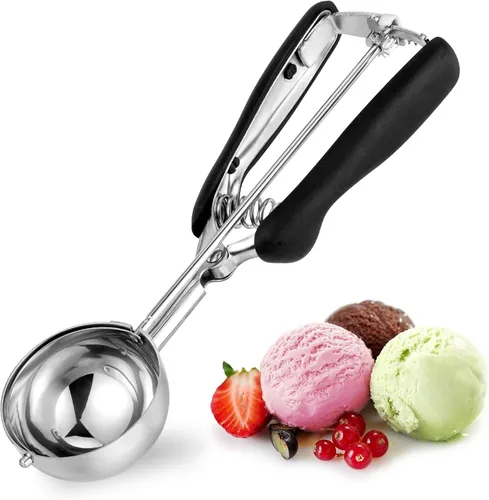 Vista 14 de Juego de Cuchara de Galletas 1 Cucharada, Tamaño #60 Cuchara de Masa de Galletas para Hornear, Cuchara de Helado de 15 ml/0.5 oz, Cuchara