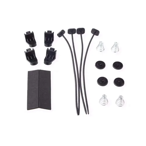 Vista 3 de Kit de montaje de 12 V de enfriamiento eléctrico universal de ventilador delgado de 7 pulgadas