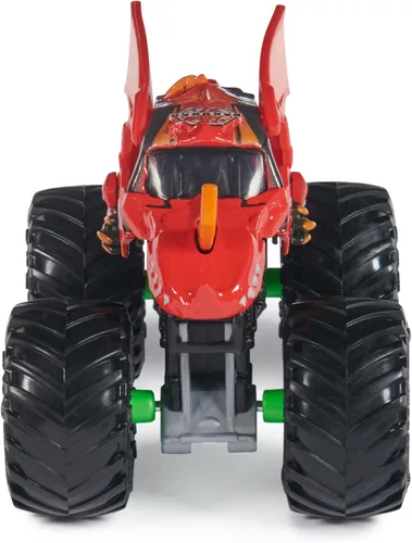 Vista 4 de Monster Jam - Camión monstruo oficial de Bakugan Dragonoid, vehículo fundido a presión, escala 1:64, juguetes para niños de 3 años en adelante