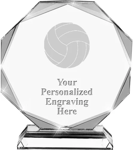 Vista 27 de Premio de cristal personalizado de 6.75 pulgadas con grabado - Premios de trofeos personalizados