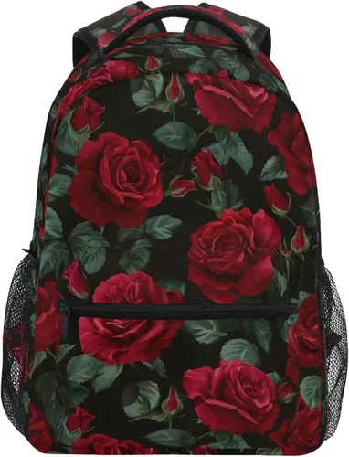 Vista 17 de ALAZA Moon & Star Alchemy Magical - Mochila grande personalizada para laptop, iPad, tableta, mochila escolar de viaje con múltiples bolsillos
