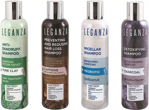 Vista 2 de Champú desintoxicante con carbón activado para una limpieza profunda, sin sulfatos sin parabenos para todo tipo de cabello
