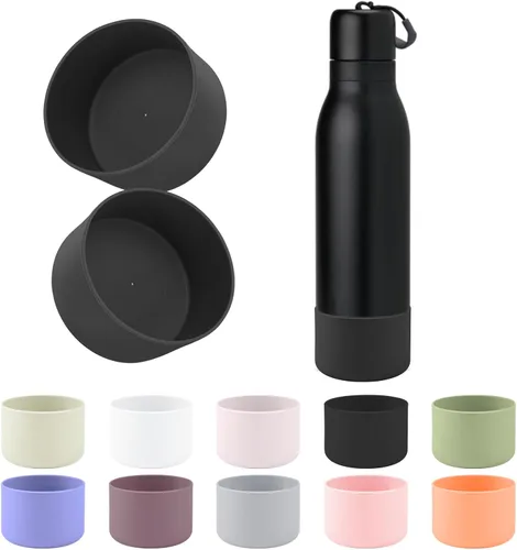 Vista 25 de 2 botas de silicona compatibles con Owala FreeSip Twist de 24 onzas Brisa helada
