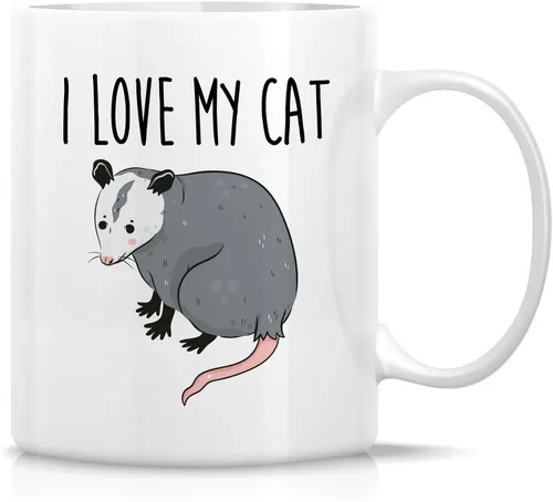 Vista 21 de Retreez - Taza Graciosa Show Me Your Kitties Amantes de Gatos, 325 ml, Tazas de Café de Cerámica, Divertidas, Sarcasmo, Sarcasticas, Regalos