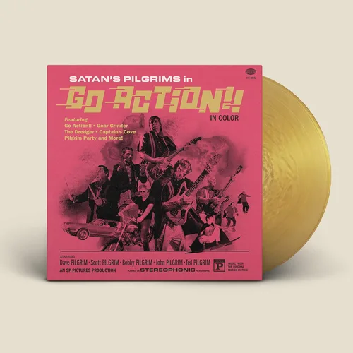 Vista 2 de Go Action!!Metallic Gold Swirl LP