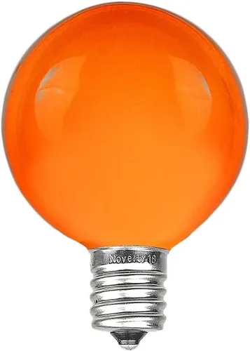Vista 12 de Novelty Lights Paquete de 25 tiras de luces multicolor G40 para exteriores