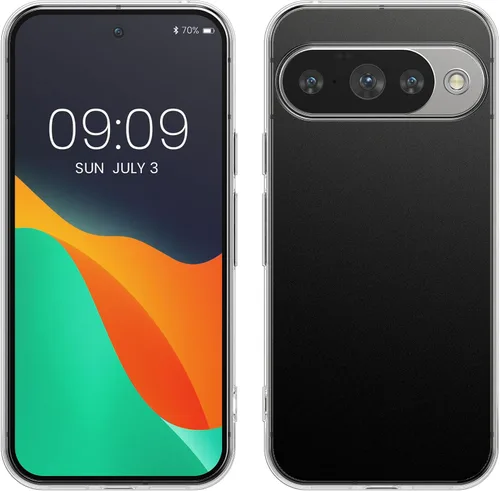 Vista 11 de kwmobile Funda compatible con Google Pixel 3a - Funda transparente suave delgada y flexible TPU Funda protectora para teléfono - Transparente
