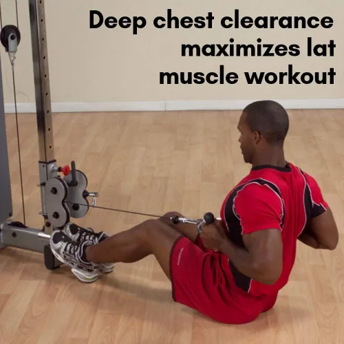 Vista 2 de Body-Solid Pro-Grip Multi Bar Cable Machine Attachment