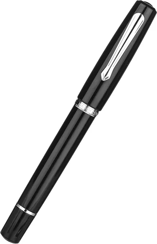 Vista 3 de Nahvalur Pluma estilográfica original (negra, punta fina (0.37 mm))