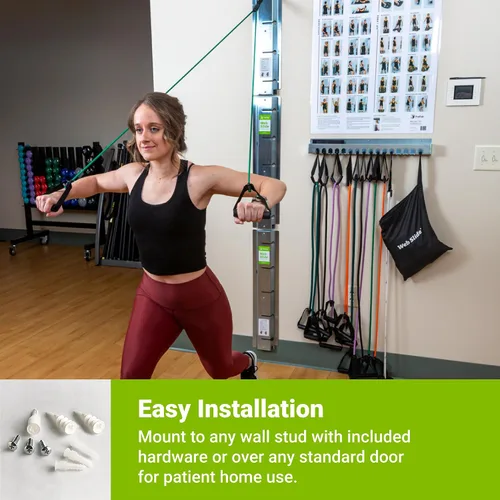 Vista 6 de Sistema Profesional Web Slide — Perfecto para Calentamientos Dinámicos, Crossfit, Estiramientos y Desarrollo de Fuerza — Equipo de Rehabilitación