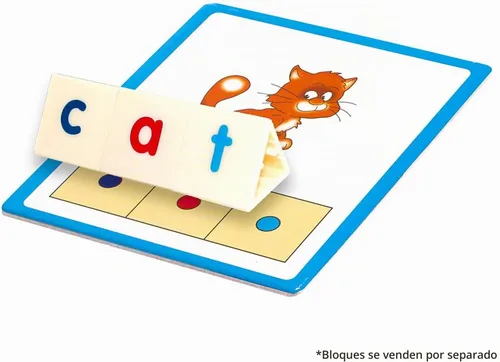 Vista 4 de Junior Learning, CVC Word Builders, Tarjetas de actividad