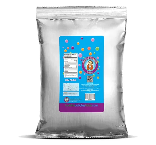 Vista 2 de Buddha Bubbles Boba - Mezcla de bebida en polvo prémium con forma de boba y té de burbujas (2.2 libras / 2.2 lbs)