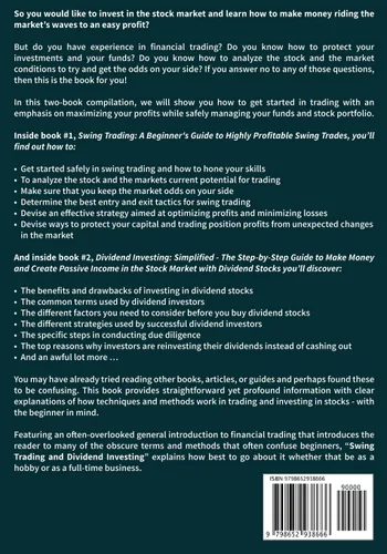 Vista 2 de Swing Trading and Dividend Investing 2 Books Compilation - Learn How to Invest in The Stock Market, Create Passive Income, and Retire Early