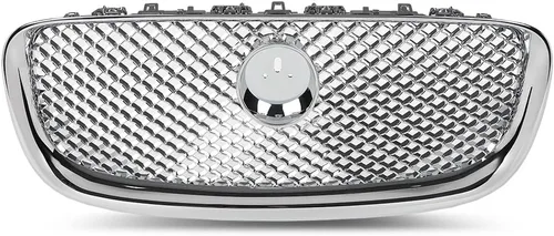 Vista 22 de PIT66 Rejilla, compatible con Freightliner Columbia 2000-2008, rejilla cromada con pantalla de insectos, A1715107000 A1715251003