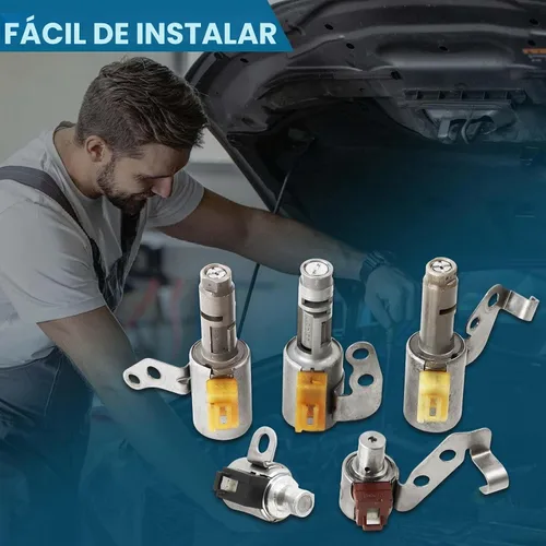 Vista 5 de Kit de solenoide de cambio de transmisión CVT, apto para ES300 RX300 Camry RAV4 Solara
