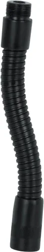 Vista 3 de Gator Frameworks Cuello de cisne negro flexible para micrófono, 6" de longitud (GFW-MIC-GN6)