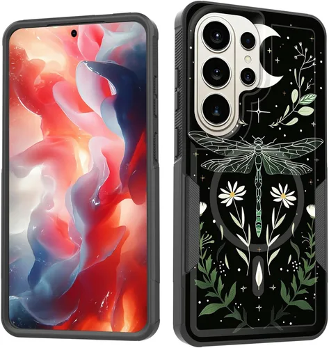 Vista 249 de Funda magnética para Galaxy A16 5G, [compatible con MagSafe] [protección contra caídas de grado militar] Funda resistente a prueba de golpes
