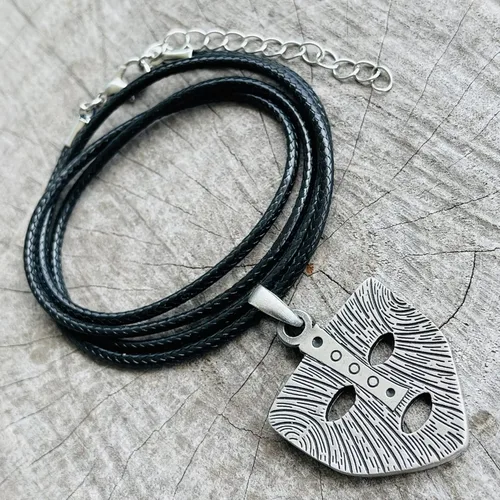 Vista 7 de Norse Vikingo Jewelry The Mask Loki God of Mischief Celtic Pagan Pewter - Collar con colgante de peltre para hombre protección de hechizo amuleto