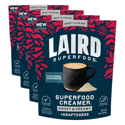 Vista 26 de Laird Superfood Creamer - Crema en polvo sabor a cacao, 8 onzas