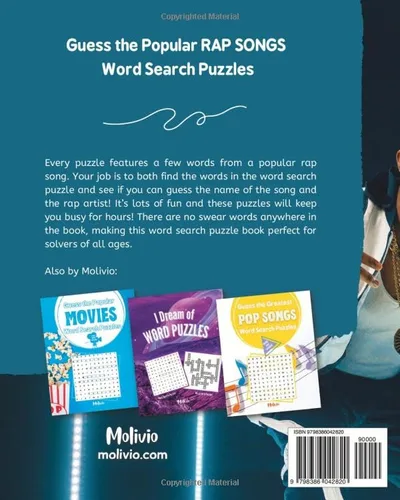 Vista 2 de Guess The Popular RAP Songs Word Search Puzzles