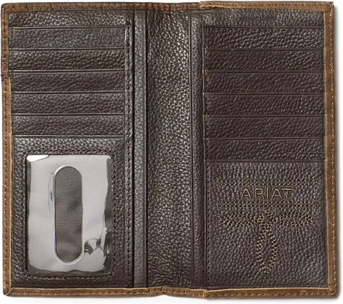 Vista 8 de Ariat Cartera marrón Rodeo Bordado Bota Hombre