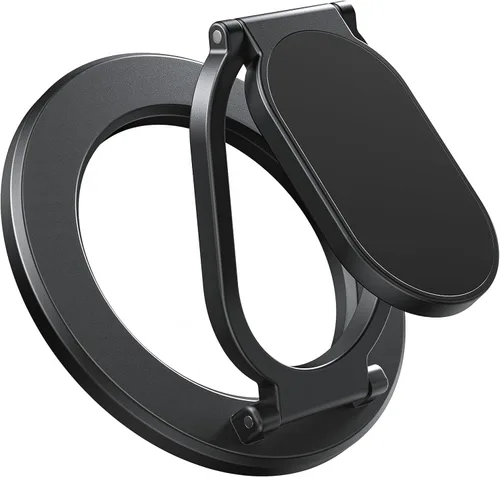 Vista 12 de SUPERONE Soporte de anillo magnético de doble cara, ideal para regalo, soporte de teléfono de gimnasio con bonito patrón para iPhone BK-FLOWER