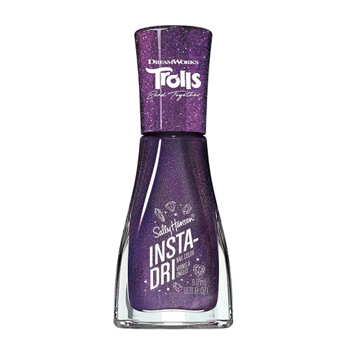 Vista 15 de Sally Hansen Colección de esmaltes de uñas Insta-Dri x Trolls - Here We Go Again! - 0.31 onzas líquidas 136 - ¡Aquí vamos de nuevo!