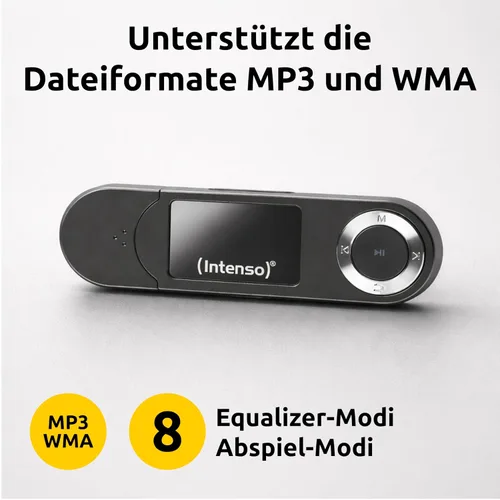 Vista 4 de Intenso Reproductor MP3 Music Walker 16 GB Negro