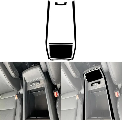 Vista 29 de 4 calcomanías para auto con diseño de pilar en el interior del espejo retrovisor compatible con Ridgeline 2017 2018 2019 2020/Passport