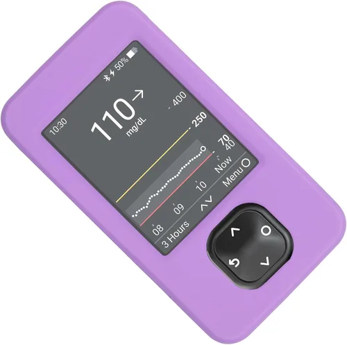 Vista 8 de Funda de silicona para receptor Dexcom G7 y G6 (negro)