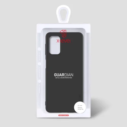 Vista 7 de X-level Funda para Samsung Galaxy A32 5G, ajuste delgado, color negro