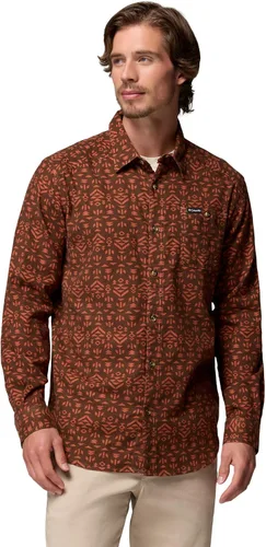 Vista 62 de Columbia Men's Cornell Woods Flannel Long Sleeve Shirt Negro