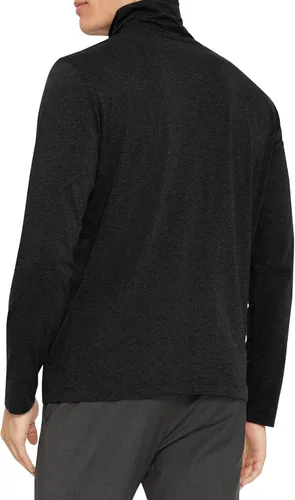 Vista 3 de Lexiart Camisetas básicas de cuello alto falso para hombre, ligeras, informales, térmicas
