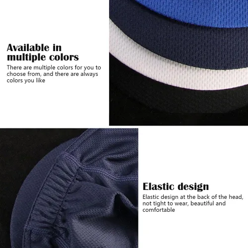 Vista 3 de Gorra de ciclismo de verano, de secado rápido, transpirable, para mujeres, hombres, senderismo, escalada, ciclismo, accesorios