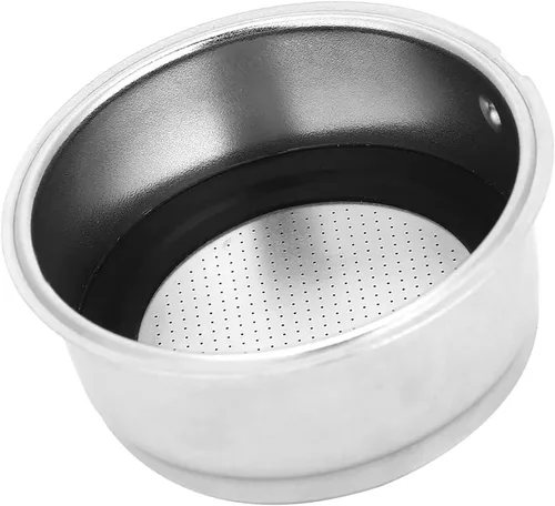 Vista 5 de Haofy Cesta de filtro de café, tazas de filtro de café desmontables, accesorio de filtro de máquina de café de acero inoxidable para oficina en casa