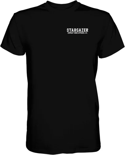 Vista 2 de Combat Iron Stargazer Operator Skull - Camiseta de manga corta para hombre, ajuste atlético