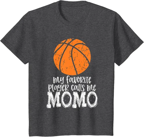 Vista 7 de Womens Basketball MOMO Top Favorite Player Calls Me T-Shirt