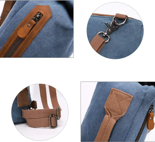 Vista 4 de KL928 Sling Bag - Small Crossbody Backpack Shoulder Casual Daypack Multipurpose Rucksack for Men Women