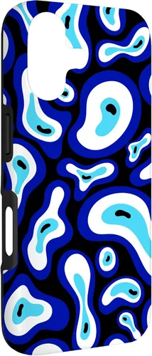 Vista 3 de Malvado de ojo turco Groovy Swirl patrón Good Vibes teléfono caso para iPhone 17