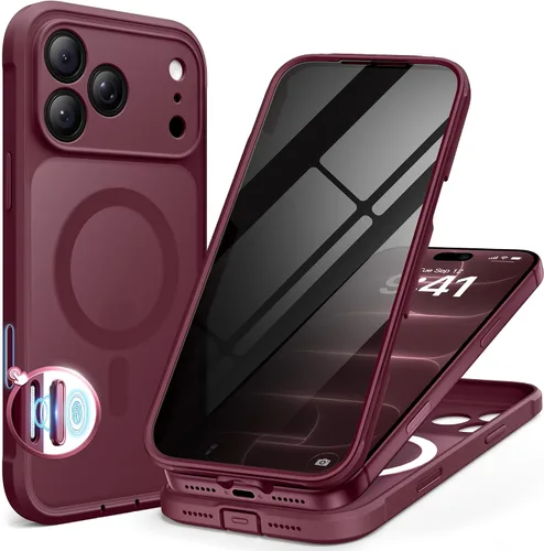 Vista 63 de BERFY for iPhone 12 Pro Max Case, Fit for Magsafe Negro