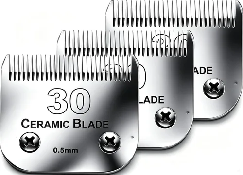 Vista 27 de 7PCS10 Cuchillas de aseo para perros compatibles con Andis Dog Clipper #10+30+40+3FC+4FC+5FC+7FC