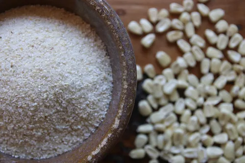 Vista 7 de Carolina Grits Company Sémola Blanca de Carolina Molida Tradicionalmente en Piedra, Grano Entero, Sin Gluten y Sin OMG (Blanco, 1 Paquete (16 onzas))