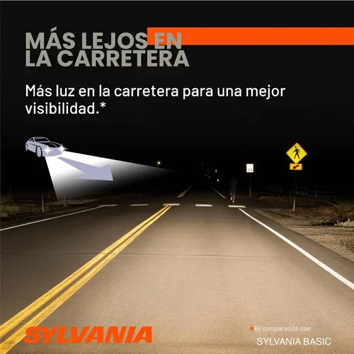 Vista 6 de Bombilla de faros halógenos XtraVision SYLVANIA 9003 (también compatible con H4), (paquete de 2), 9004
