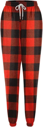Vista 5 de Pantalones deportivos de yoga para mujer, de cintura alta, cómodos, holgados, para entrenamiento, holgados, para descansar